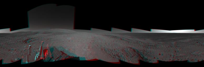PIA06953: Full-Circle View from Near 'Tetl' (3-D)