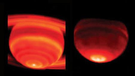 PIA07007: Red-Hot Saturn