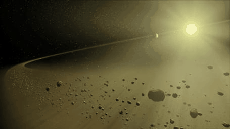 PIA07097: A Distant Solar System (Artist's Concept Animation)