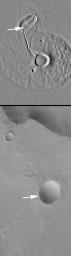 PIA07126: Ceraunius Tholus Feature