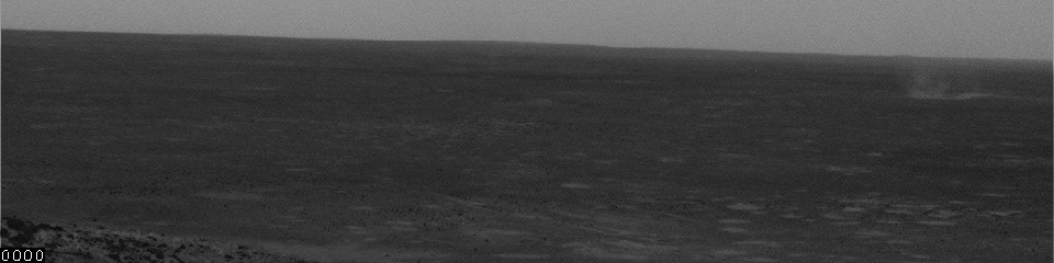 PIA07138: Gust and Dust at Gusev, Sol 495