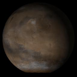 PIA07299: Mars at Ls 145°: Elysium/Mare Cimmerium