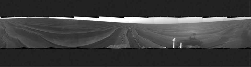 PIA07428: Record Drive Day, Opportunity Sol 383