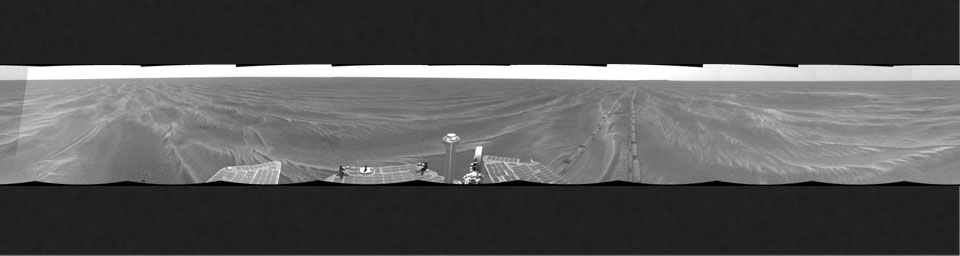 PIA07444: Opportunity's View, Sol 381