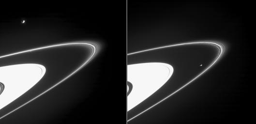PIA07558: Two F Ring Views