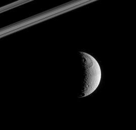 PIA07640: Rough Sphere of Tethys