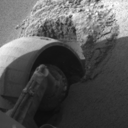 PIA07983: Slow Progress in Dune (Left Front Wheel)