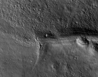 PIA08013: First Mars Image from Newly Arrived Camera
