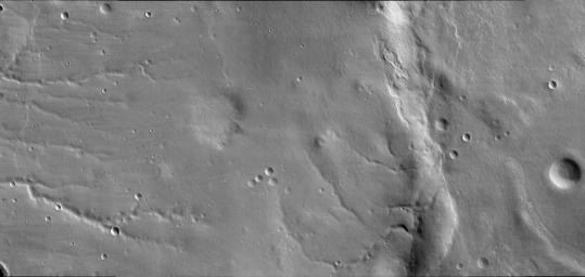 PIA08060: First HiRISE Image of Mars