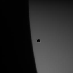 PIA08122: Mimas and the Giant