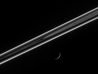 PIA08201: Saturn's Night Lights