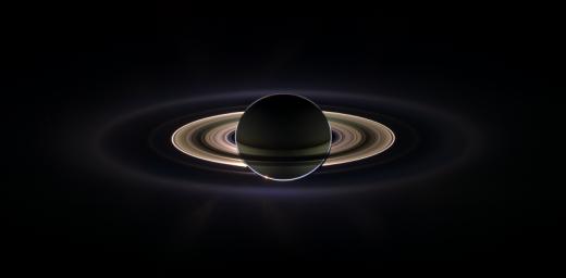 PIA08329: In Saturn's Shadow