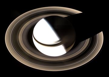PIA08362: Blinding Saturn