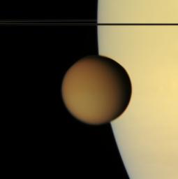 PIA08398: Titan Makes Contact