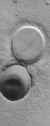 PIA08457: Filled Craters