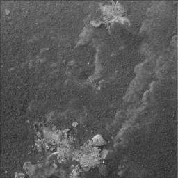 PIA08566: Spirit Examines Light-Toned 'Halley' (Microscopic Image)