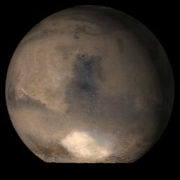 PIA08614: Mars at Ls 79°: Syrtis Major
