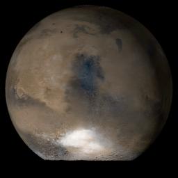 PIA08671: Mars at Ls 93°: Syrtis Major