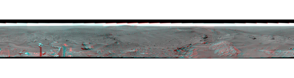 PIA08750: Stereo Version of Spirit's 'Everest' Panorama