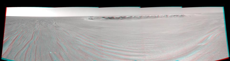 PIA08778: 'Victoria' After Sol 950 Drive (Stereo)