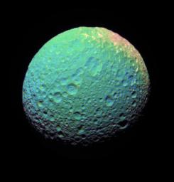PIA08841: Multicolor Mimas