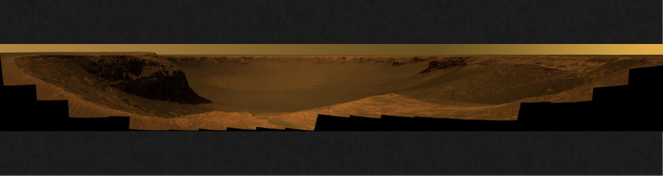 PIA09104: Panorama from 'Cape Verde'