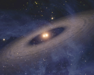 PIA09229: Two Suns Raise Family of Planetary Bodies (Artist Animation)