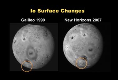 PIA09355: Io Surface Changes