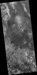 PIA09498: Layered Terrain near Mawrth Valles