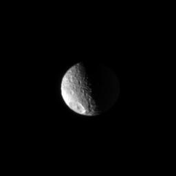 PIA09880: High Above Mimas