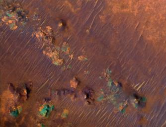 PIA10070: Color Image of Nili Fossae Trough, a Candidate MSL Landing Site
