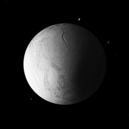 PIA10551: Enceladus in Eclipse