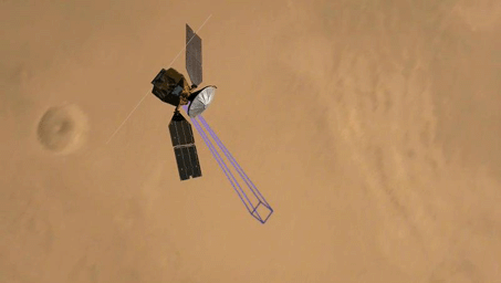 PIA10704: Simulated Imaging of Phoenix Landing Site