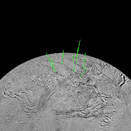 PIA11136: Enceladus' Jets