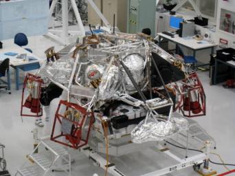 PIA11439: Mars Science Laboratory's Descent Stage