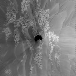 PIA11789: Opportunity's View After Long Drive on Sol 1770 (Vertical)