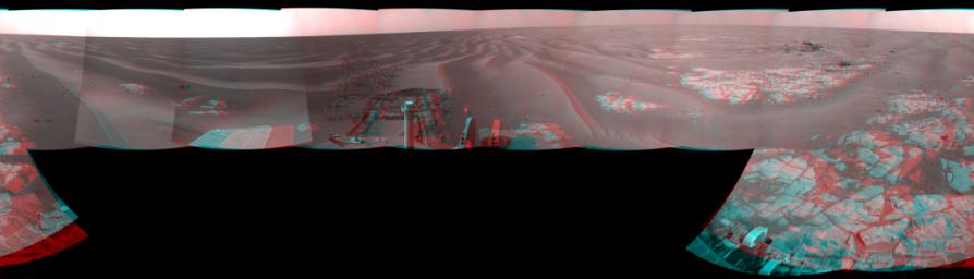 PIA11854: Opportunity at 'Cook Islands' (Stereo)