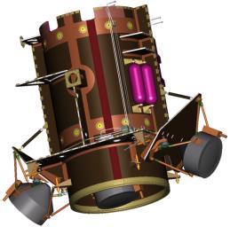 PIA12027: Illustration of Dawn Spacecraft Core Structure