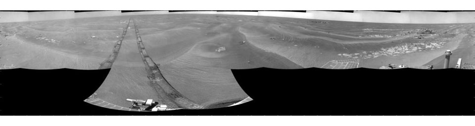 PIA12155: Opportunity's Surroundings on Sol 1950