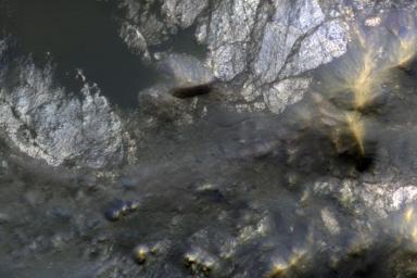 PIA12291: Bedrock Exhumed from the Deep