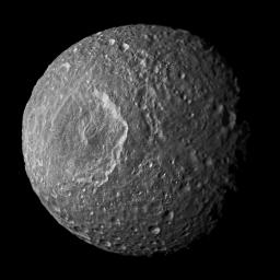 PIA12569: Streaks and Markings on Mimas