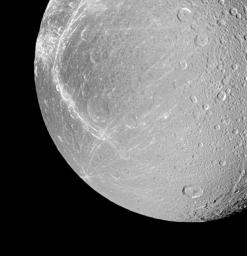 PIA12608: Profiling Dione's Wisps