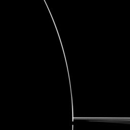 PIA12633: Saturn Silhouette