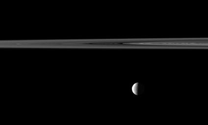 PIA12649: Rings and Quarter Tethys