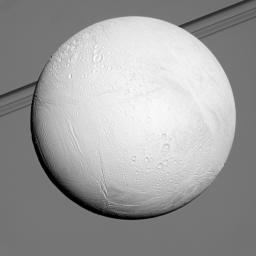 PIA12753: Bright Enceladus