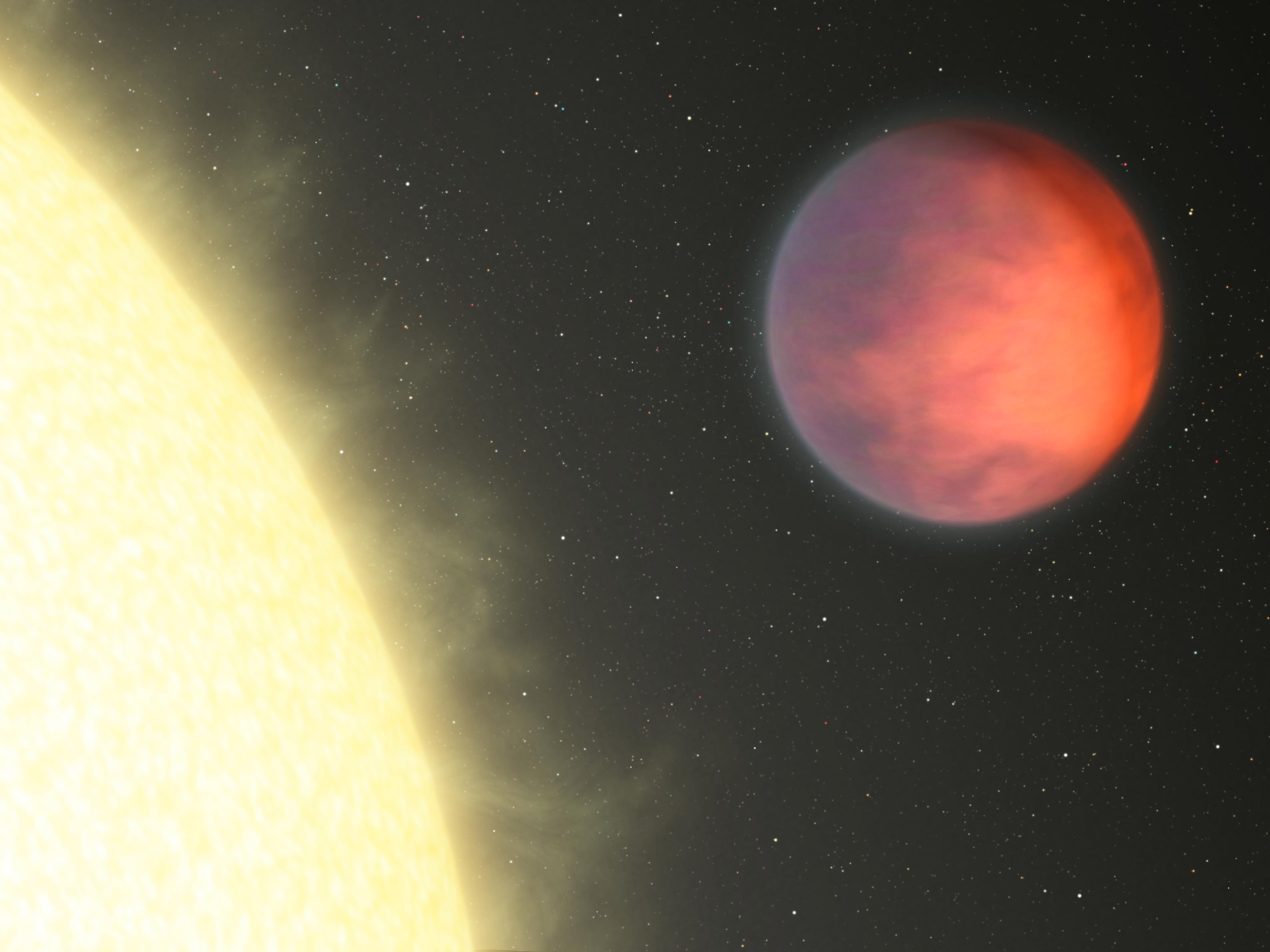 PIA13493: Planetary Hot Spot Not Under the Glare of Star (Artist Concept)