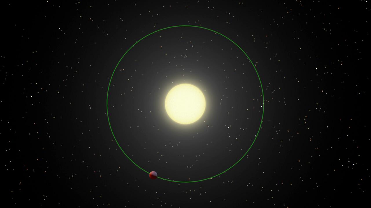 PIA13494: Weird Warm Spot on Exoplanet