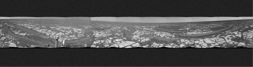 PIA13588: Opportunity's Surroundings After Sol 2393 Drive