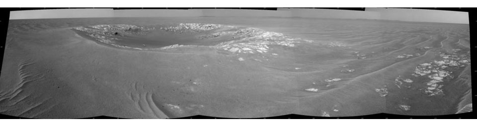PIA13592: 'Intrepid' Crater on Opportunity's Martian Trek