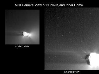 PIA13624: Views of Hartley 2 Nucleus and Inner Coma